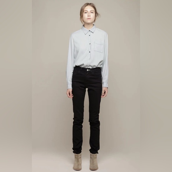 ACNE STUDIOS Needle Wet Cash Jean, Size 26 - Picture 1 of 10